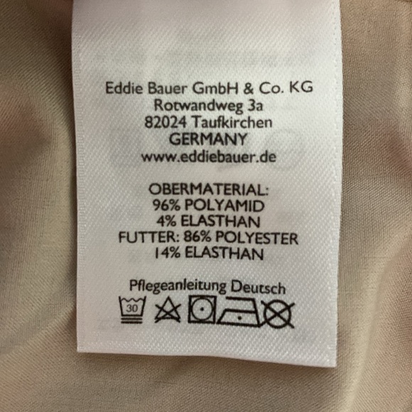 Eddie Bauer Tan Khaki Neutral Cargo Skort Size 12 - Picture 16 of 16